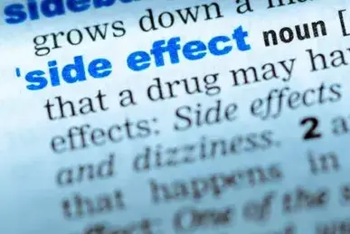 wegovy lawsuit: close up definition of side effect in dictionary