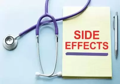 Wegovy lawsuit - side effects writen on yellow pad next to stethoscope